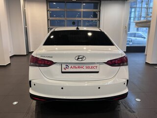 2020 Hyundai Solaris II Рестайлинг, белый, 1230000 рублей, вид 4