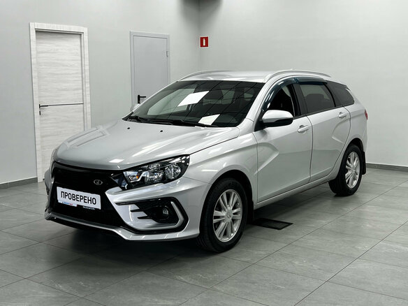 2018 Lada (ВАЗ) Vesta SW I, серебристый, 960000 рублей