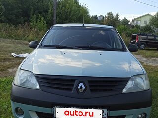 2008 Renault Logan I, зелёный, 320000 рублей, вид 1