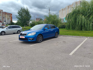 2012 Skoda Octavia RS II Рестайлинг, синий, 1350000 рублей, вид 1