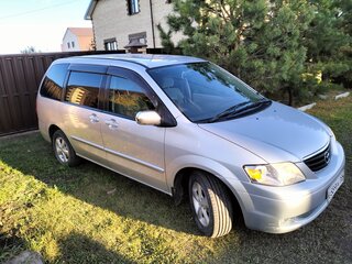 2001 Mazda MPV II (LW), серебристый, 600000 рублей, вид 3
