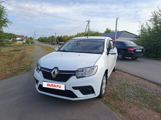 2021 Renault Logan II Рестайлинг, белый, 620000 рублей, вид 2
