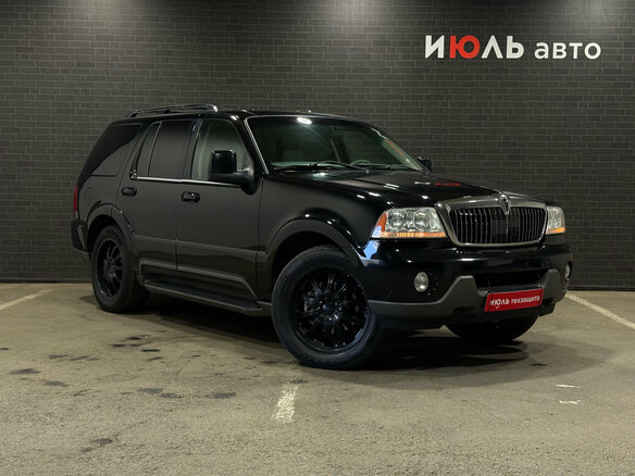 2003 Lincoln Aviator I, чёрный - вид 2