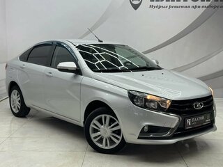 2017 Lada (ВАЗ) Vesta I, серебристый, 769000 рублей, вид 3
