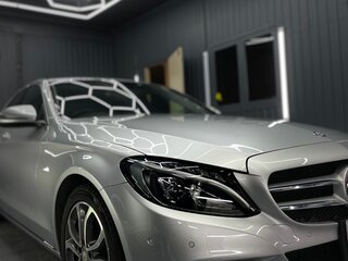 2015 Mercedes-Benz C-Класс 180 IV (W205), серебристый, 1859000 рублей, вид 4