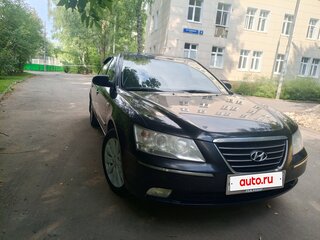 2008 Hyundai Sonata V (NF) Рестайлинг, чёрный, 650000 рублей, вид 3