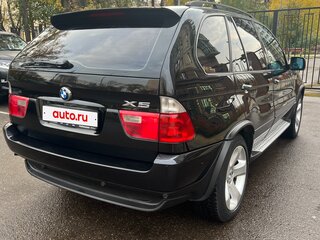 2006 BMW X5 3.0d I (E53) Рестайлинг, чёрный, 2050000 рублей, вид 5