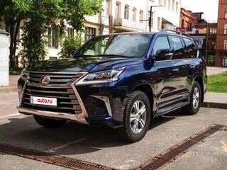2020 Lexus LX 450d III Рестайлинг 2, синий, 8799999 рублей, вид 4