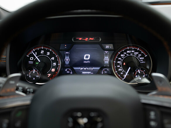 2021 Ram 1500 Crew Cab TRX V, оранжевый, 14290000 рублей - вид 16