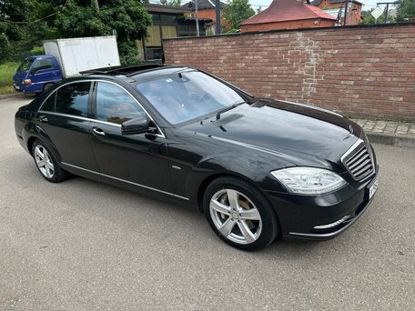 2013 Mercedes-Benz S-Класс 500 Long V (W221) Рестайлинг, чёрный, 2185000 рублей, вид 2