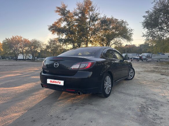 2008 Mazda 6 II (GH), чёрный, 650000 рублей - вид 2