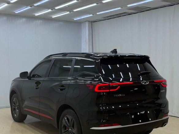 2023 Chery Tiggo 7 II, чёрный - вид 3