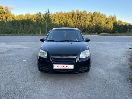 2010 Chevrolet Aveo I Рестайлинг, чёрный, 365000 рублей, вид 2