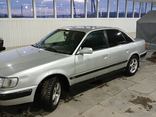 1991 Audi 100 IV (C4), серебристый, 250000 рублей, вид 2