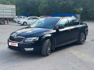 2016 Skoda Octavia III (A7), чёрный, 1520000 рублей, вид 1