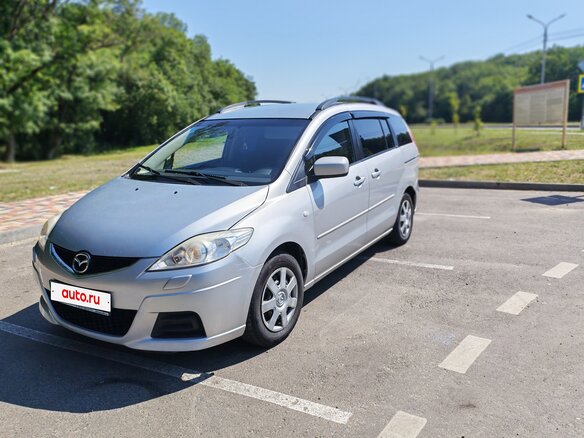 2007 Mazda 5 I (CR), серебристый, 655000 рублей