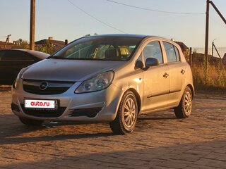 2007 Opel Corsa D, серебристый, 290000 рублей, вид 1