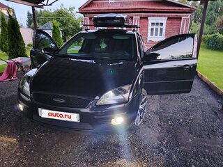 2007 Ford Focus II, чёрный, 670000 рублей, вид 1