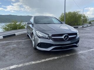 2018 Mercedes-Benz CLA 180 I (C117, X117) Рестайлинг, серый, 1330000 рублей, вид 2