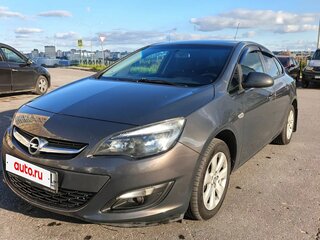 2014 Opel Astra J Рестайлинг, серый, 710000 рублей, вид 1