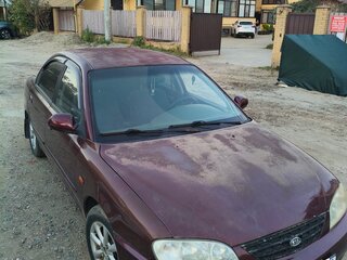 2006 Kia Spectra I Рестайлинг 2, пурпурный, 190000 рублей, вид 1