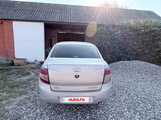 2012 Lada (ВАЗ) Granta I, серебристый, 230000 рублей, вид 4