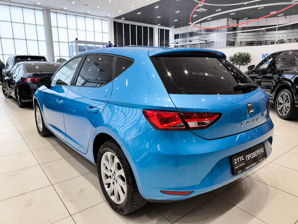 2013 SEAT Leon III, голубой, 750000 рублей - вид 6