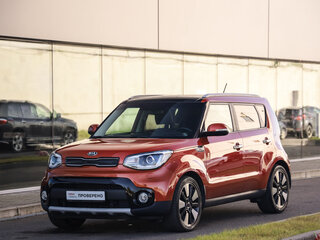2018 Kia Soul II Рестайлинг, оранжевый, 1794777 рублей, вид 3