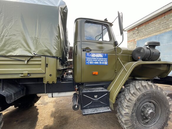 2005 Урал 4320, зелёный - вид 6