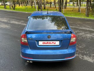 2012 Skoda Octavia RS II Рестайлинг, синий, 1290000 рублей, вид 4