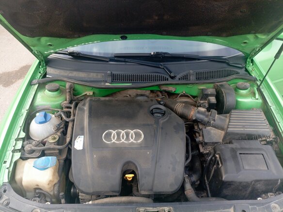 2002 Audi A3 I (8L) Рестайлинг, зелёный, 470000 рублей - вид 15