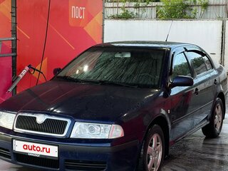 2004 Skoda Octavia I (A4) Рестайлинг, синий, 500000 рублей, вид 1