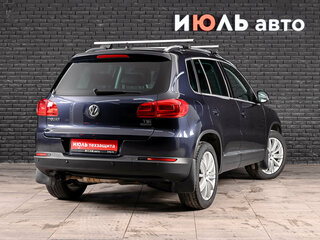 2012 Volkswagen Tiguan I Рестайлинг, синий, 1560000 рублей, вид 4