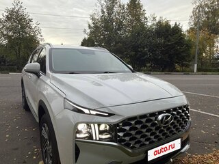 2021 Hyundai Santa Fe IV Рестайлинг, белый, 3300000 рублей, вид 2