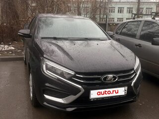 2025 Lada (ВАЗ) Vesta I Рестайлинг (NG), чёрный, 1370000 рублей, вид 2