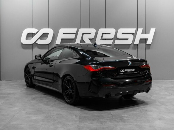2020 BMW 4 серии 430i G22, G23, G26, чёрный, 5850000 рублей - вид 1