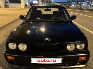 1985 BMW 3 серии 320i II (E30), чёрный, 360000 рублей, вид 3