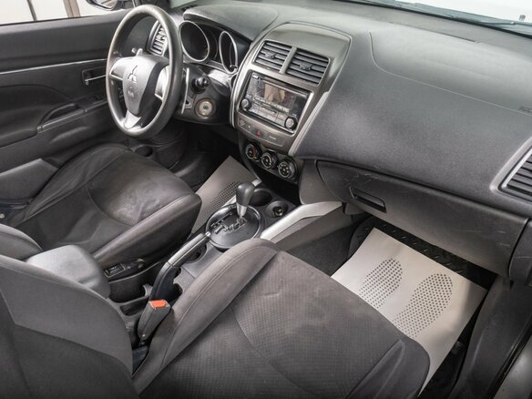 2013 Mitsubishi ASX I Рестайлинг, серебристый, 1099000 рублей - вид 14