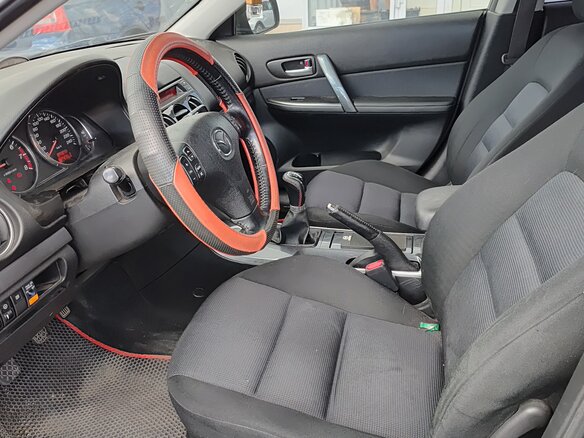 2006 Mazda 6 I (GG) Рестайлинг, пурпурный, 450000 рублей - вид 12