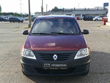 2012 Renault Logan I Рестайлинг, красный, 255000 рублей, вид 2