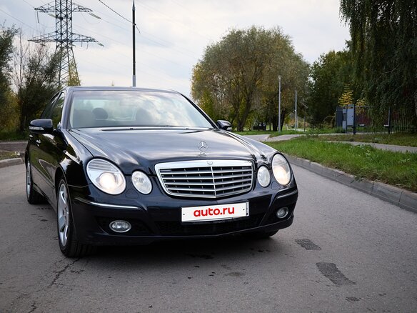 2008 Mercedes-Benz E-Класс 230 III (W211, S211) Рестайлинг, чёрный, 1400000 рублей - вид 11