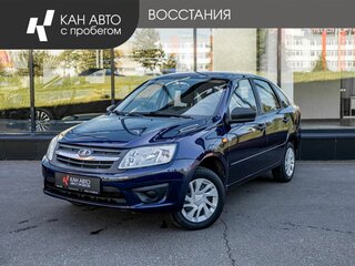 2016 Lada (ВАЗ) Granta I, синий, 489000 рублей, вид 1