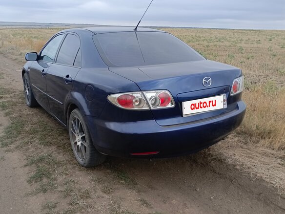 2004 Mazda 6 I (GG), синий, 450000 рублей - вид 4