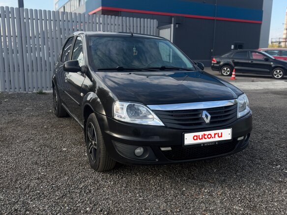 2011 Renault Logan I Рестайлинг, чёрный, 290000 рублей - вид 2