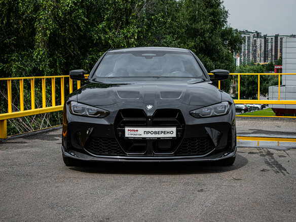 2020 BMW M4 Competition Package G82/G83, чёрный - вид 1