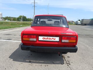 1998 Lada (ВАЗ) 2107, красный, 150000 рублей, вид 5