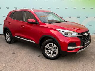 2021 Chery Tiggo 4 I Рестайлинг, красный, 1245000 рублей, вид 1