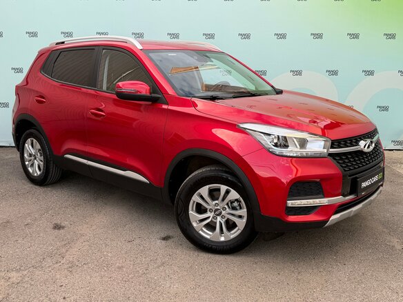 2021 Chery Tiggo 4 I Рестайлинг, красный
