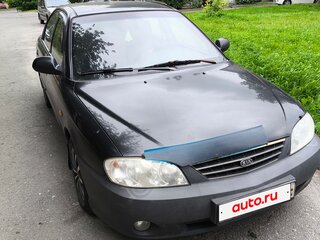 2008 Kia Spectra I Рестайлинг 2, чёрный, 280000 рублей, вид 1