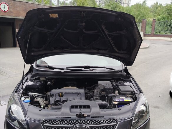 2008 Kia Ceed I, чёрный, 770000 рублей - вид 1